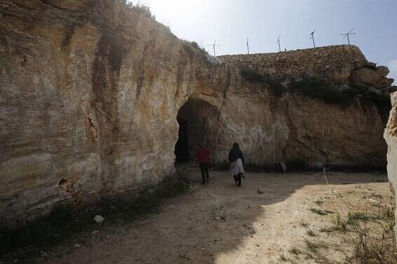 החציבה החלה לפני כמה שנים // צילום: אורן בן חקון